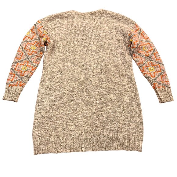 Sundance Wool Blend Long Button Cardigan, Gray, XL - Picture 5 of 9